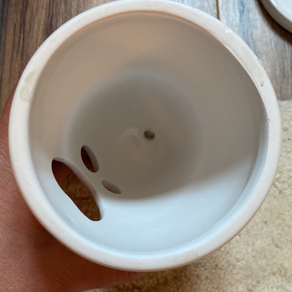 Spooky Wide Mouth Candleholder Ghost - Picture 4 of 8